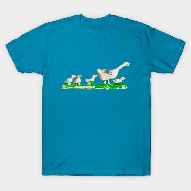 PLASTIC FANTASTIC Geese T-Shirt by Danny Germansen